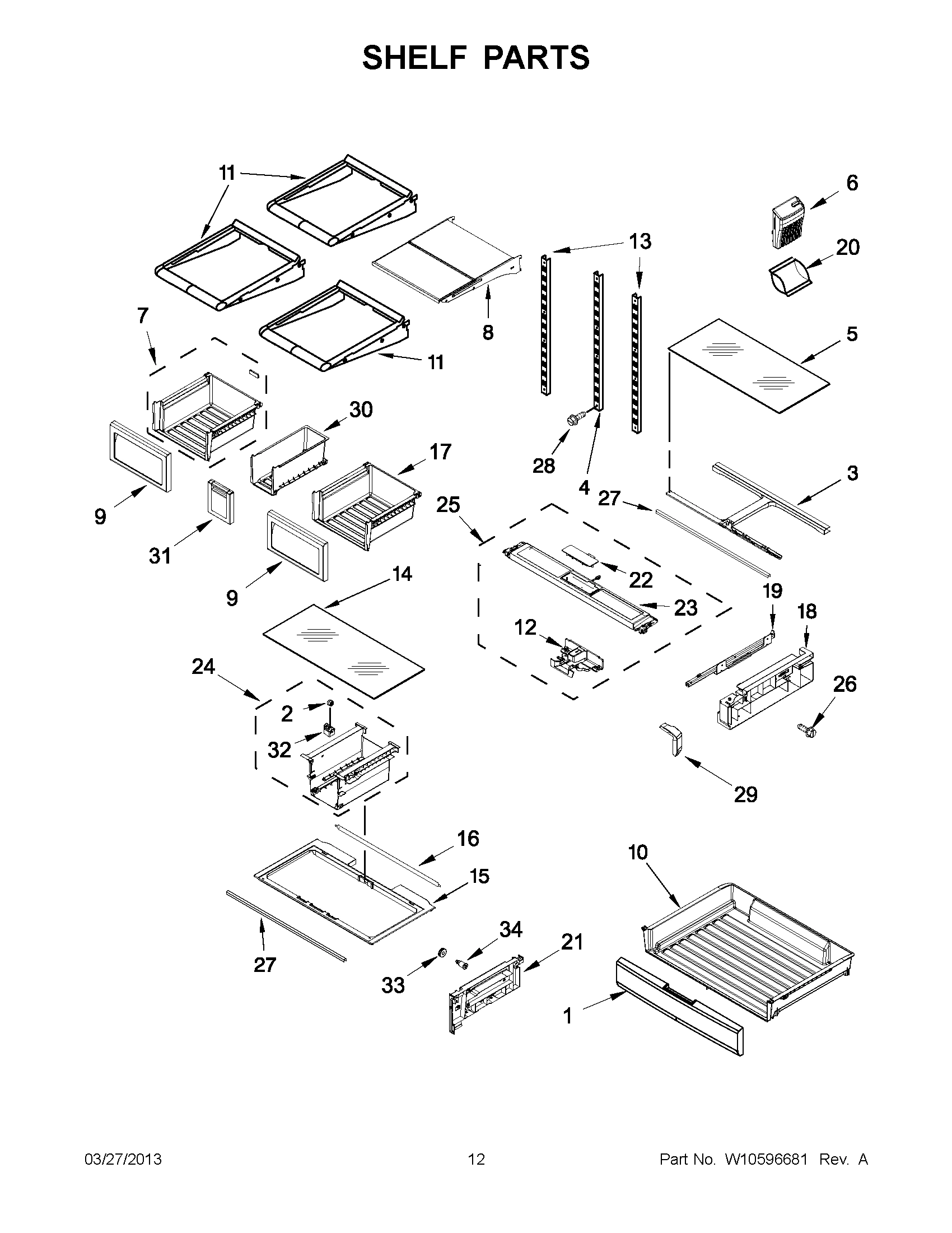 06 - SHELF PARTS
