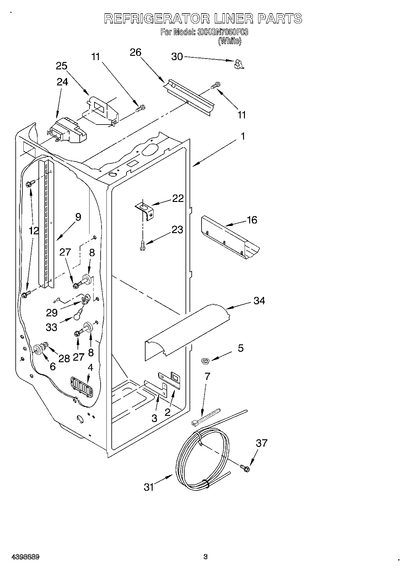 02 - REFRIGERATOR LINER