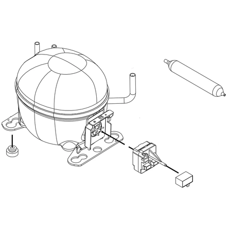 W11686820 Whirlpool Compressor