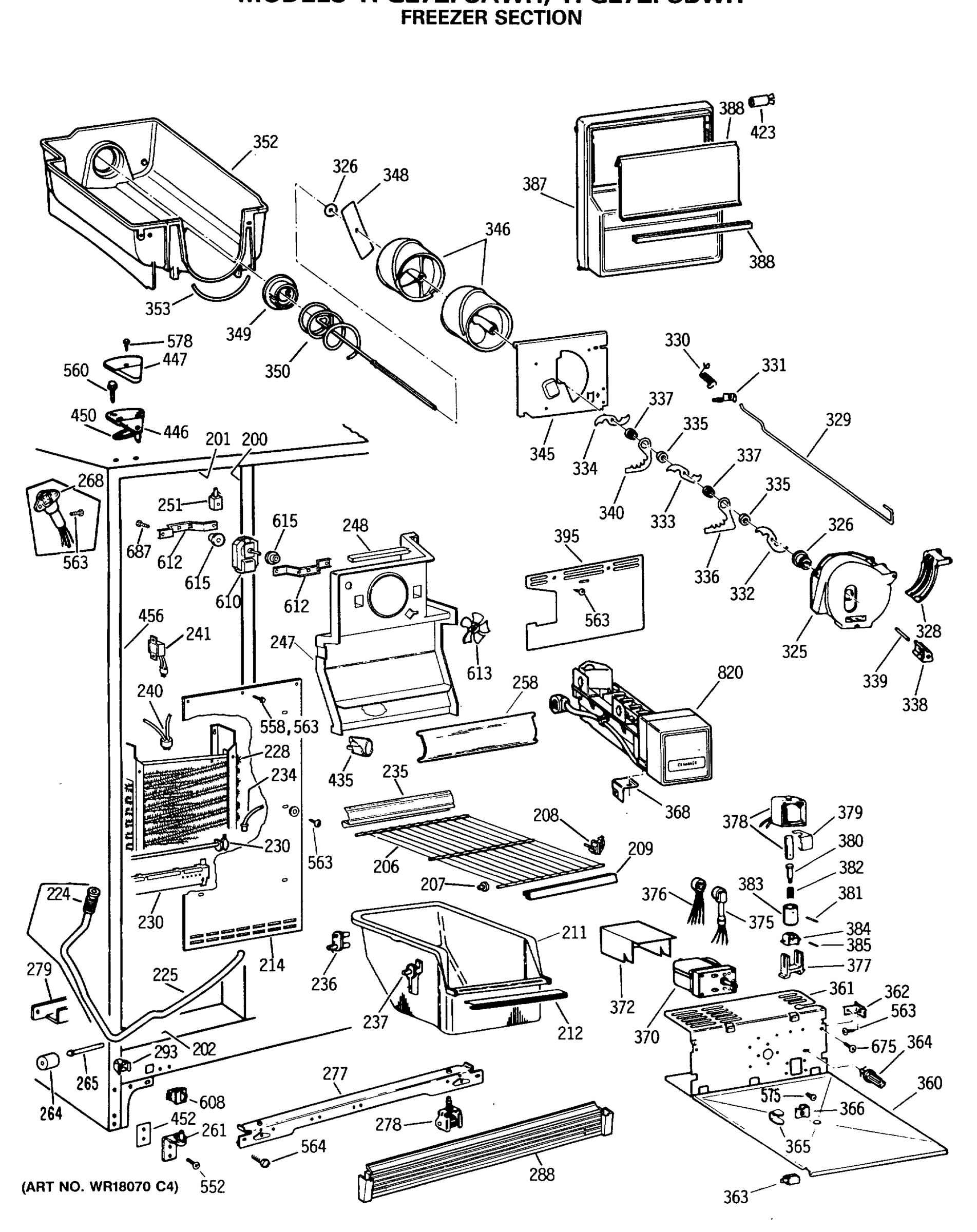 FREEZER SECTION
