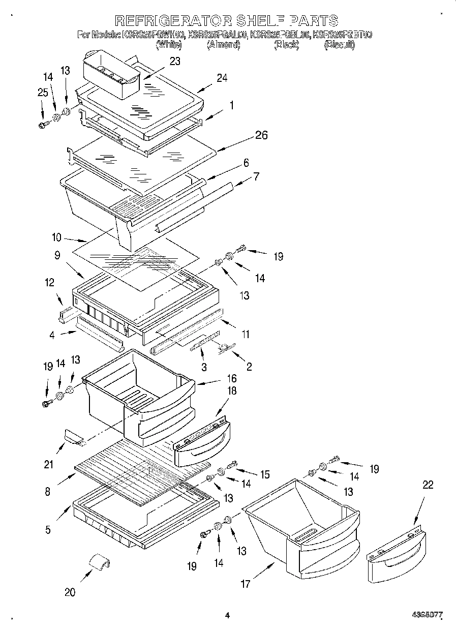 03 - REFRIGERATOR SHELF