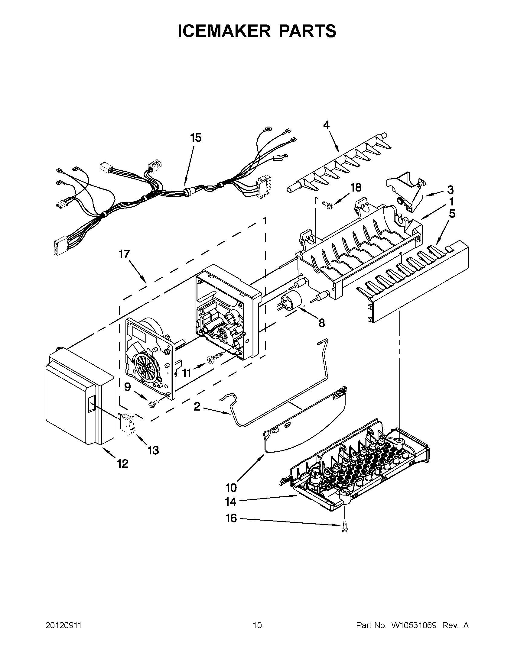 05 - ICEMAKER PARTS