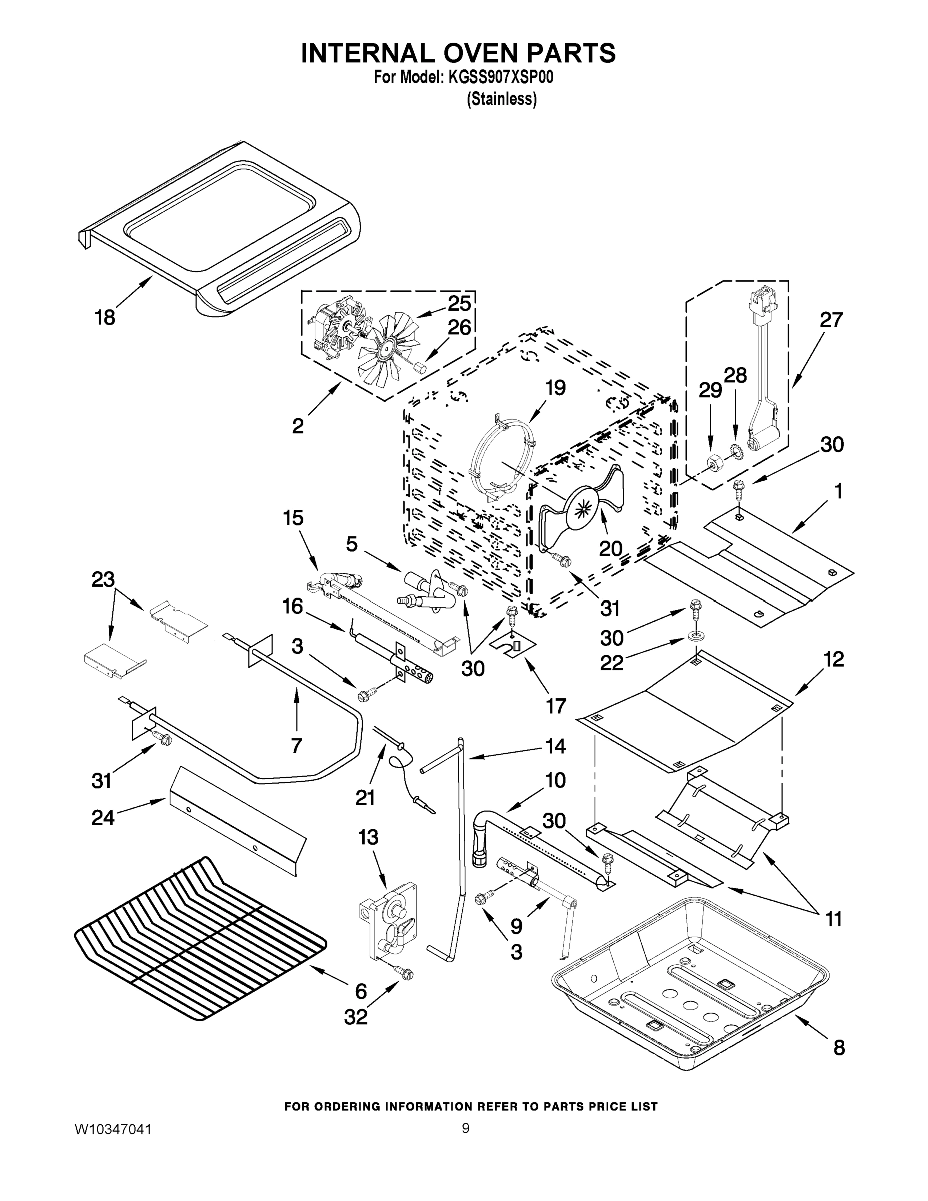 06 - INTERNAL OVEN PARTS