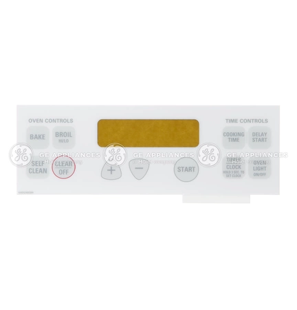 WB27T10588 GE Oven Faceplate Graphic E03