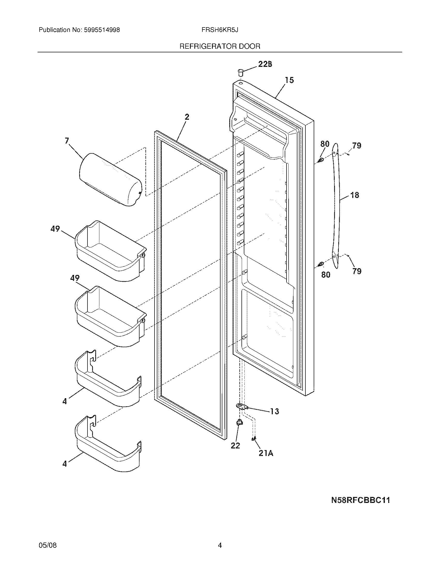 05 - REFRIGERATOR DOOR