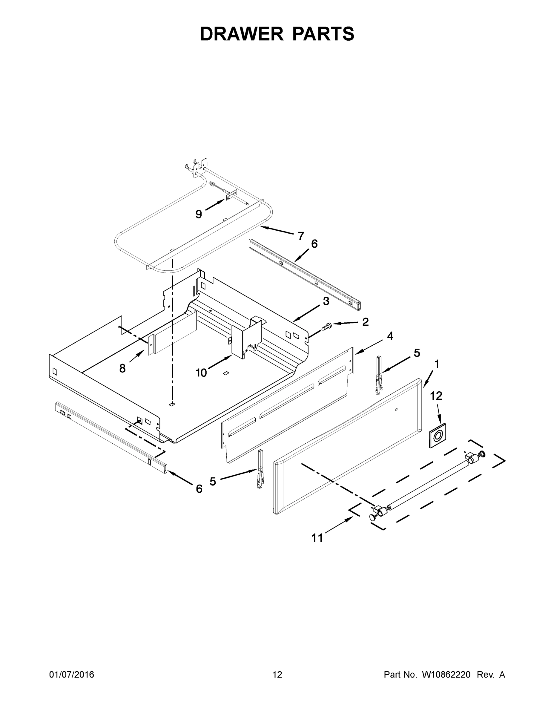 07 - DRAWER PARTS