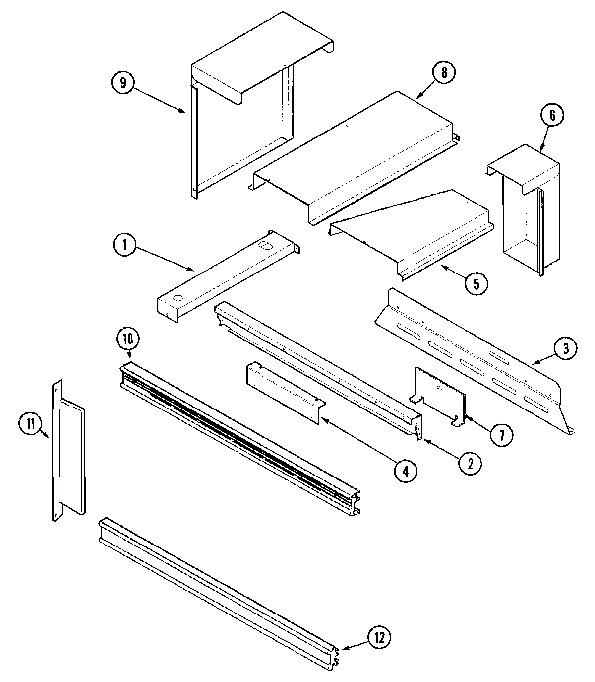 06 - MICROWAVE TRIM & ATTACHMENTS