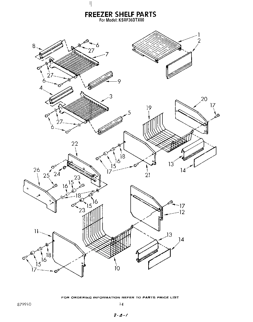10 - FREEZER SHELF
