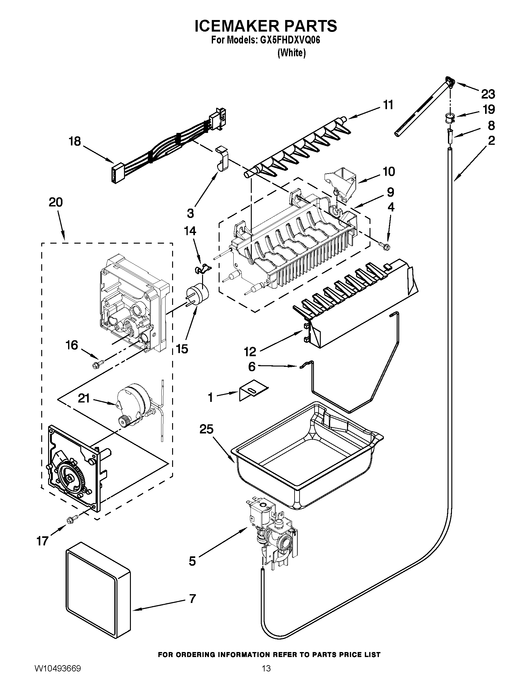 08 - ICEMAKER PARTS