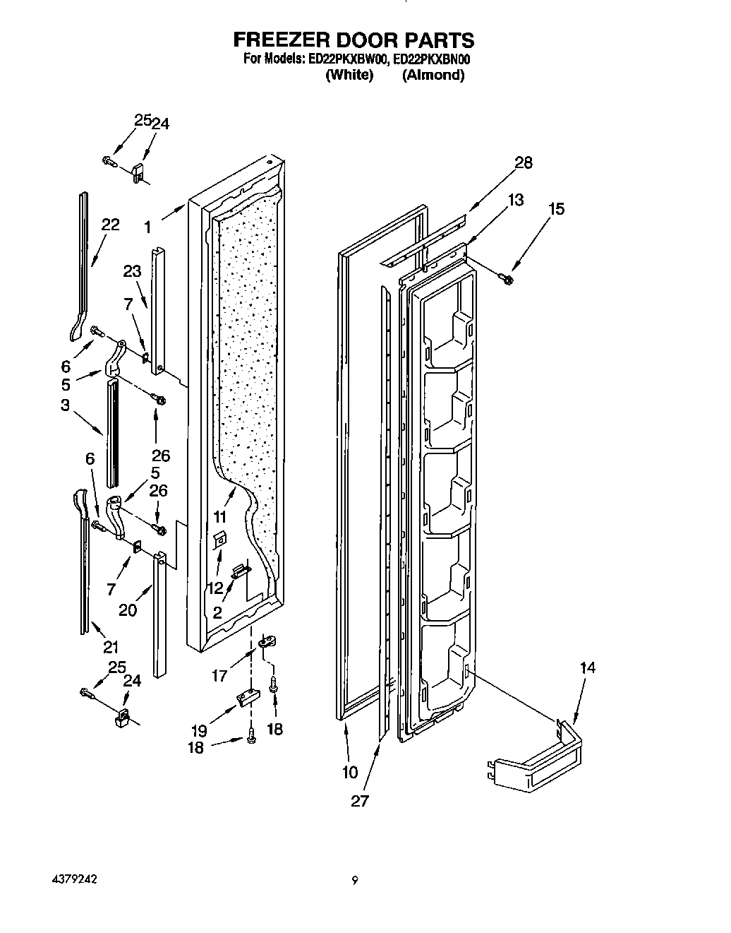 06 - FREEZER DOOR