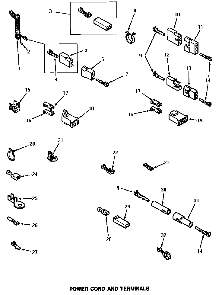 09 - POWER CORD & TERMINALS