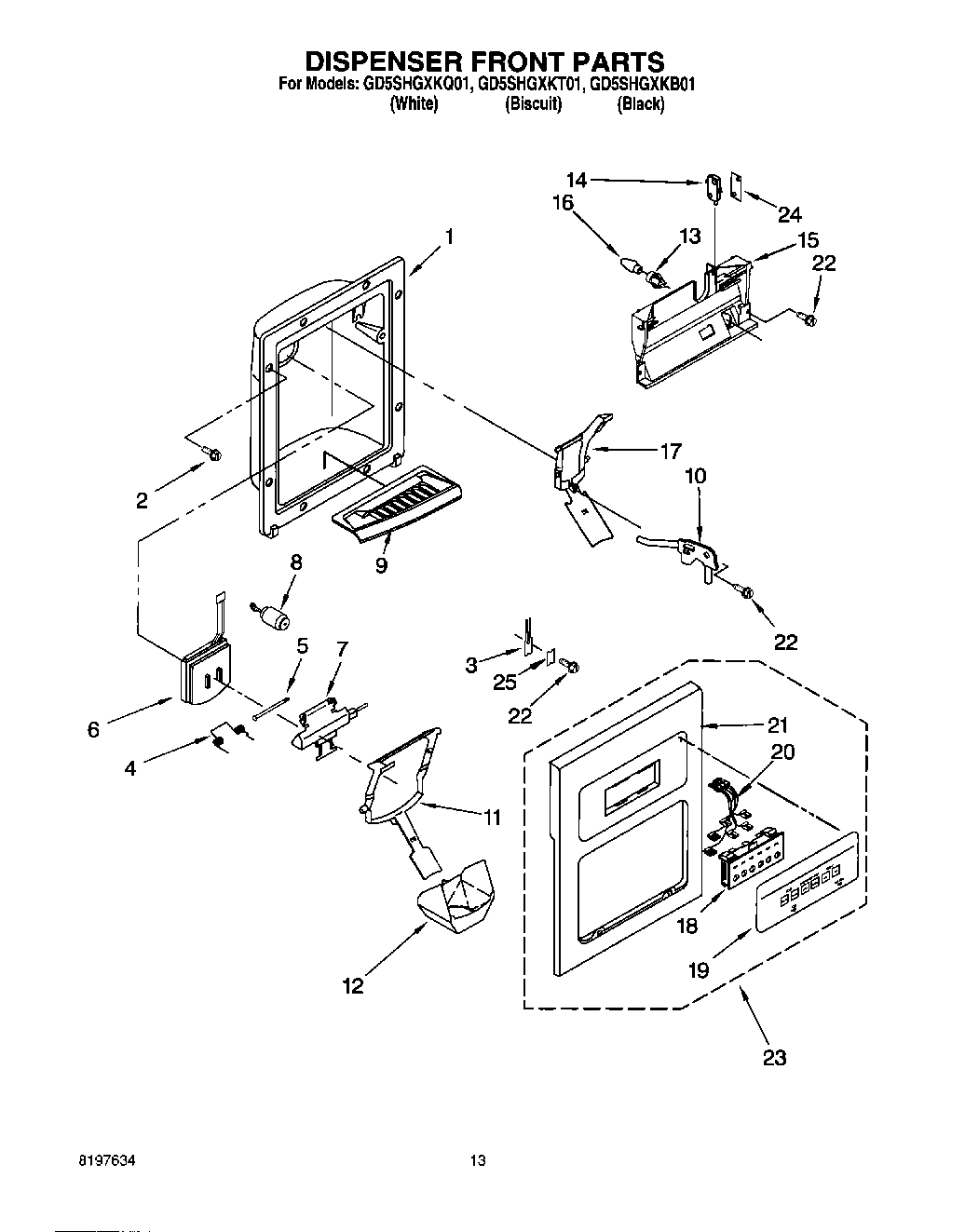 08 - DISPENSER FRONT