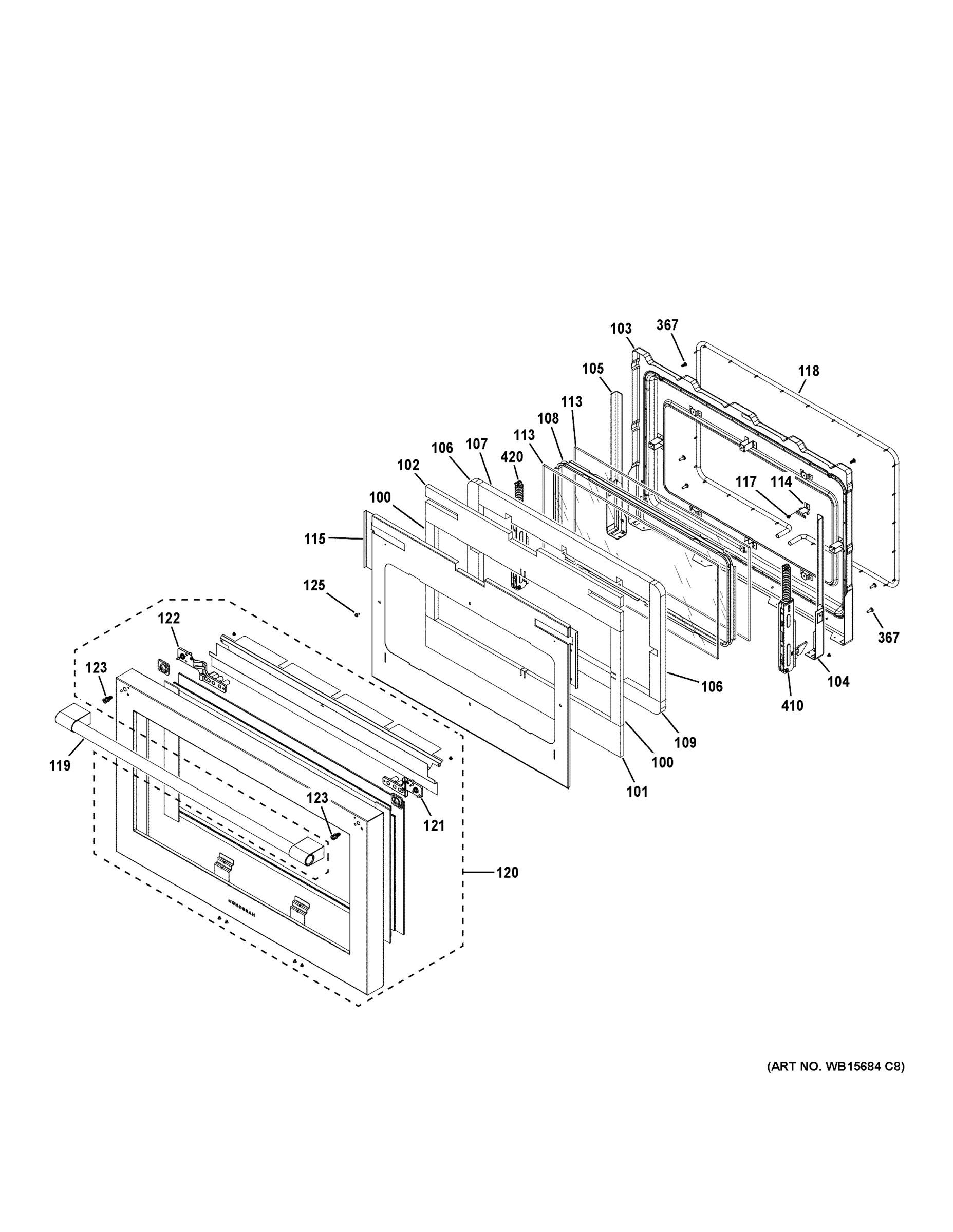 DOOR ASSEMBLY