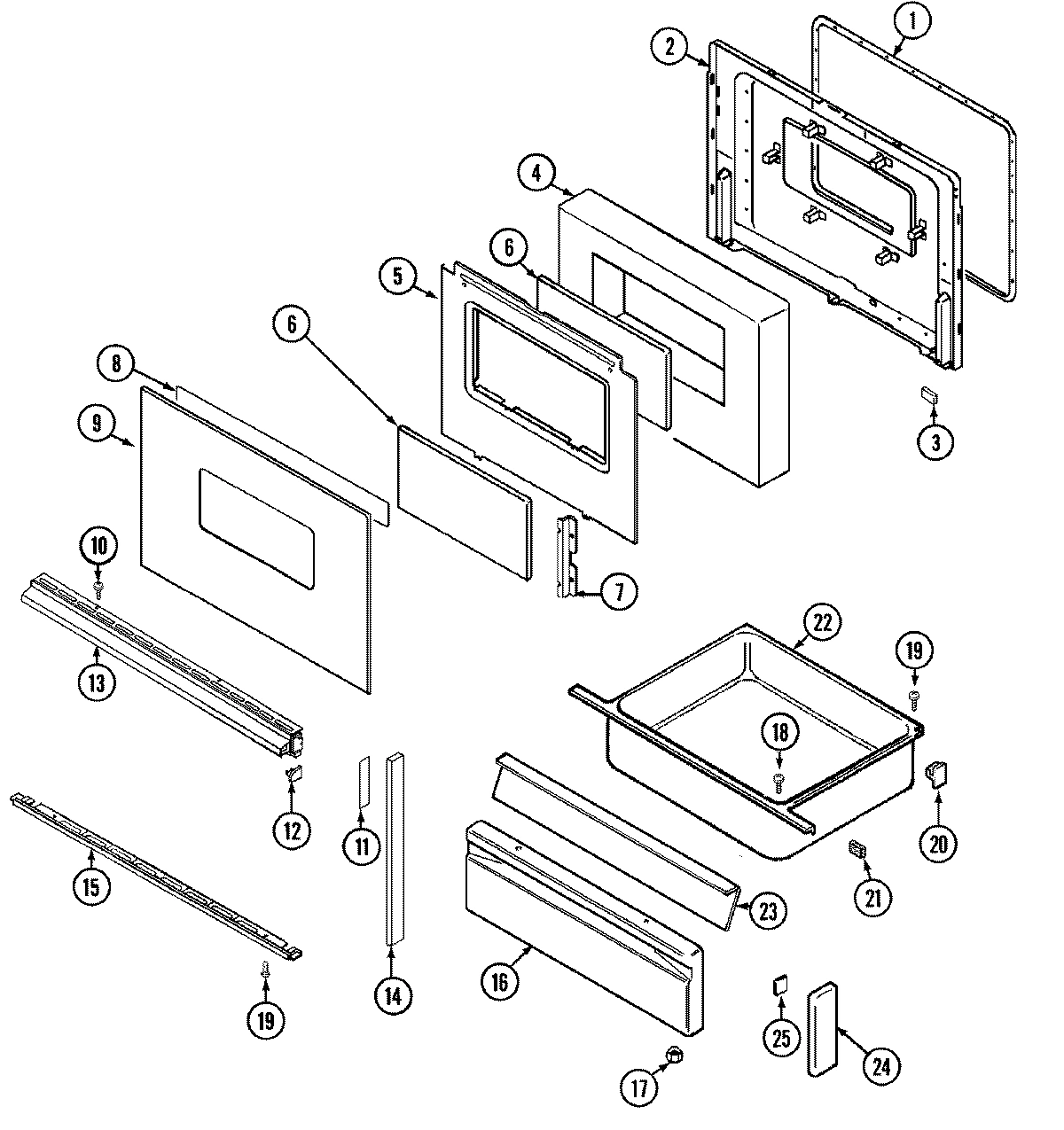 02 - DOOR/DRAWER (SER. PRE. 13)