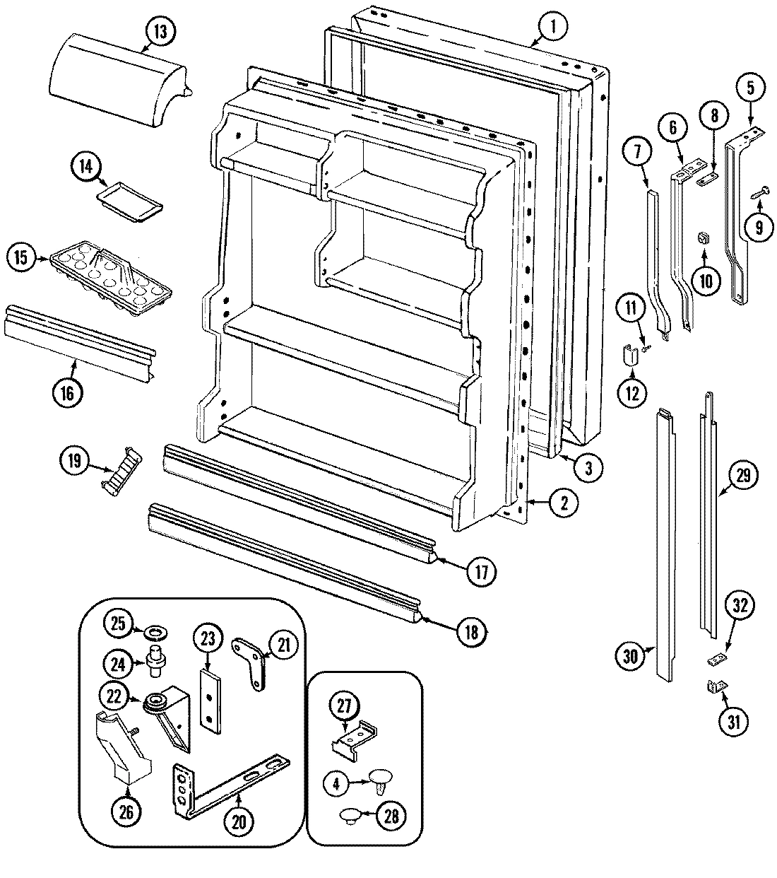 03 - FRESH FOOD DOOR