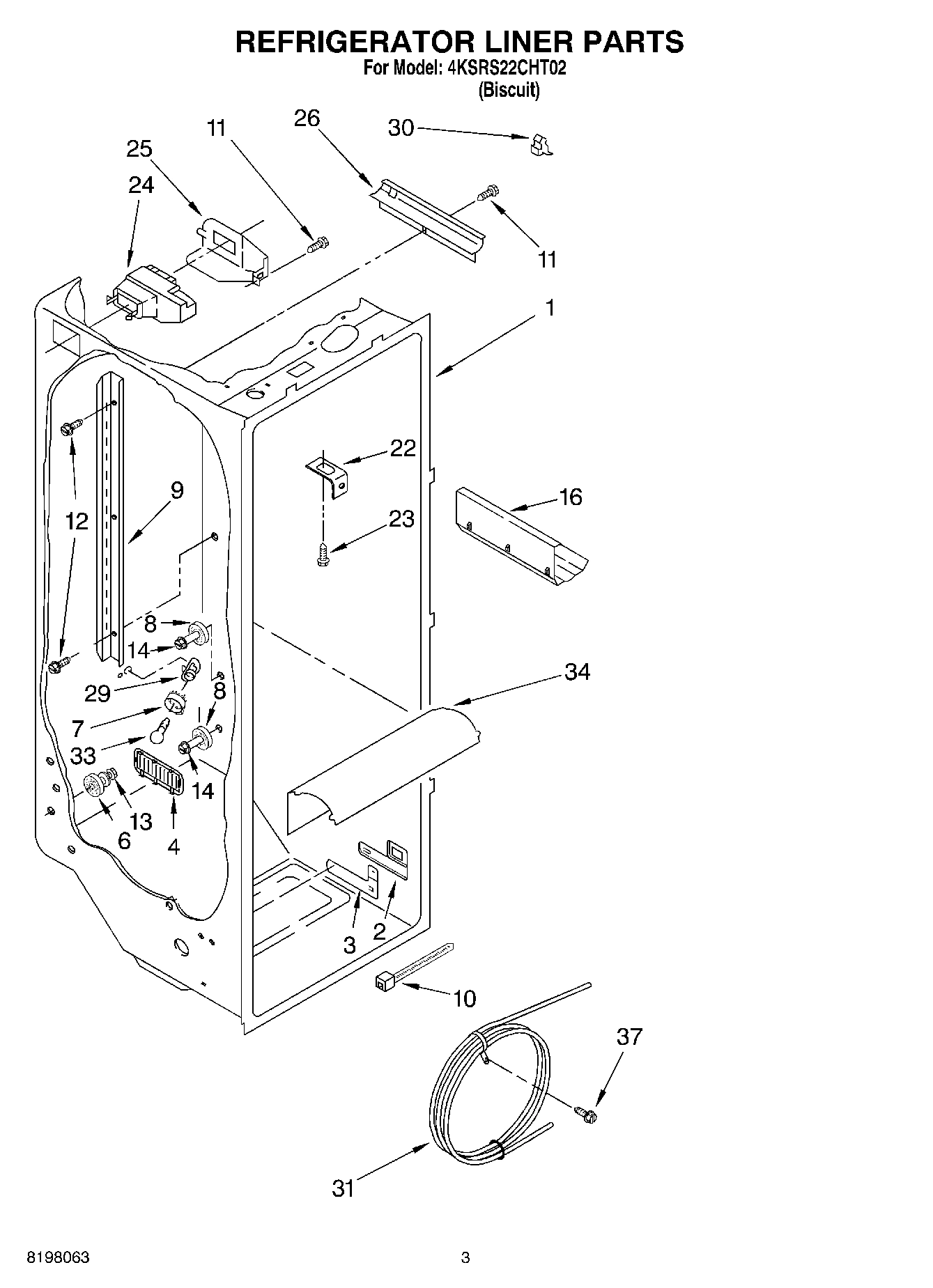 02 - REFRIGERATOR LINER