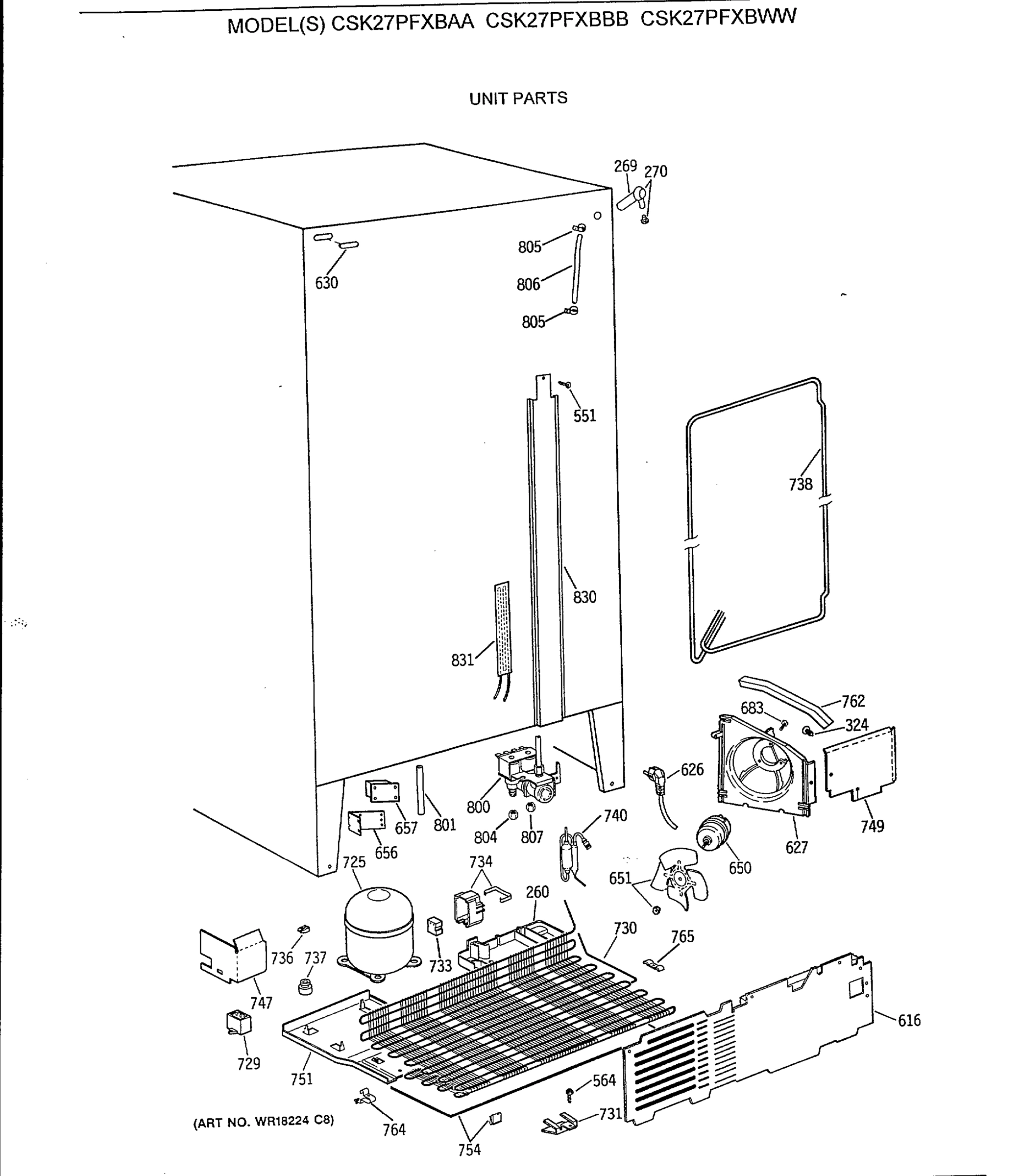 UNIT PARTS