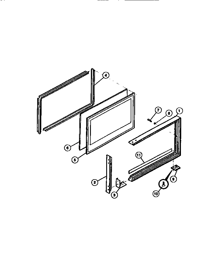 05 - UPPER OVEN DOOR
