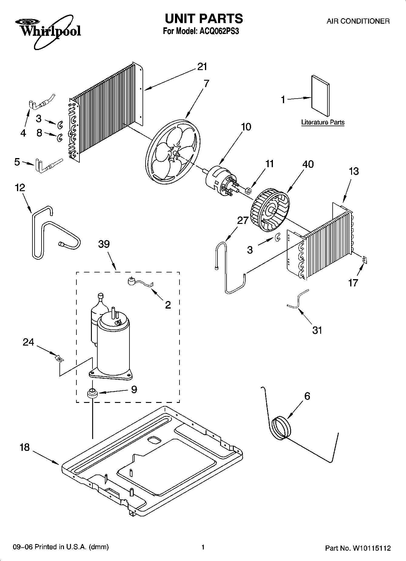 01 - UNIT PARTS