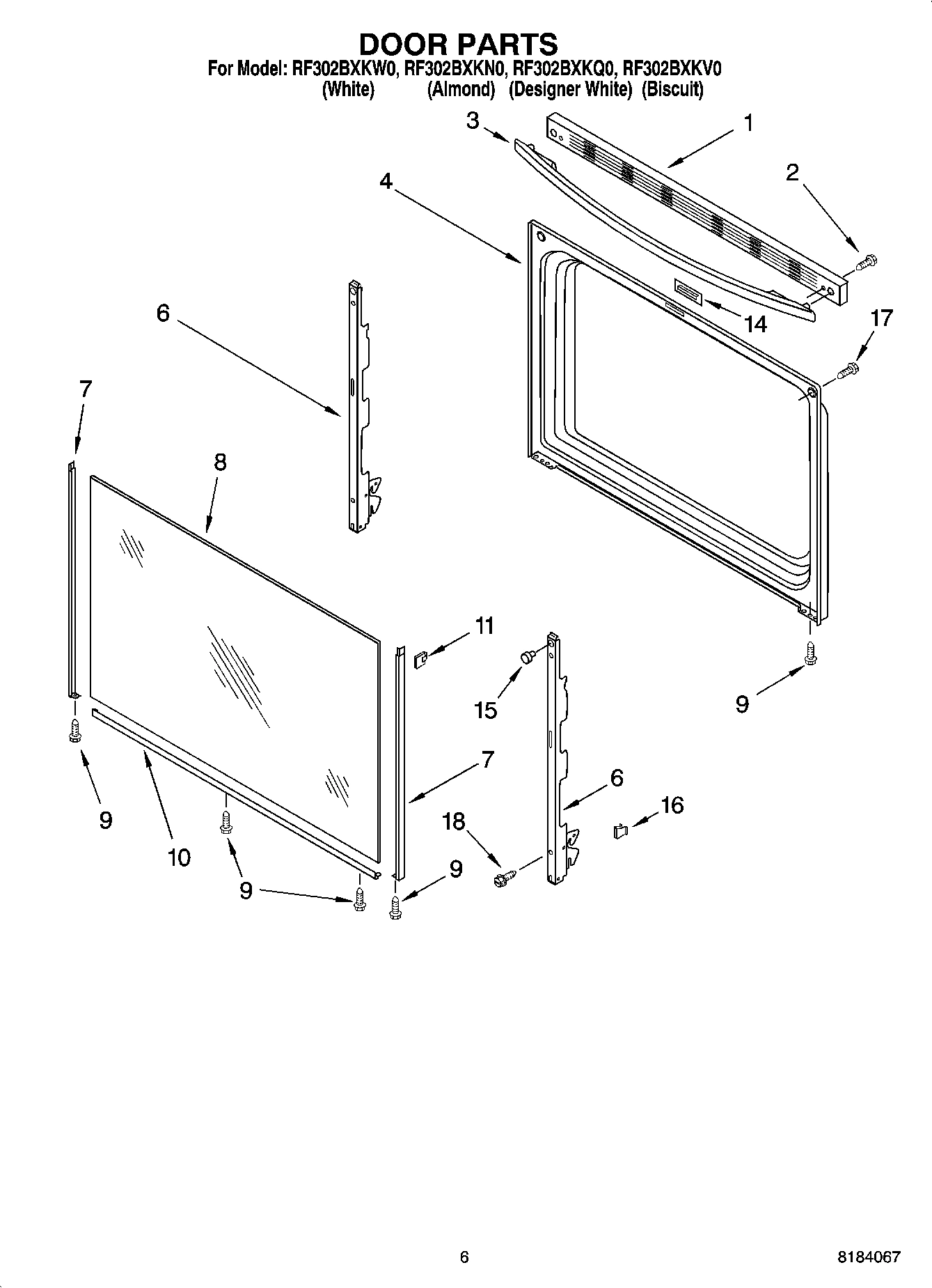 05 - DOOR PARTS, MISCELLANEOUS PARTS