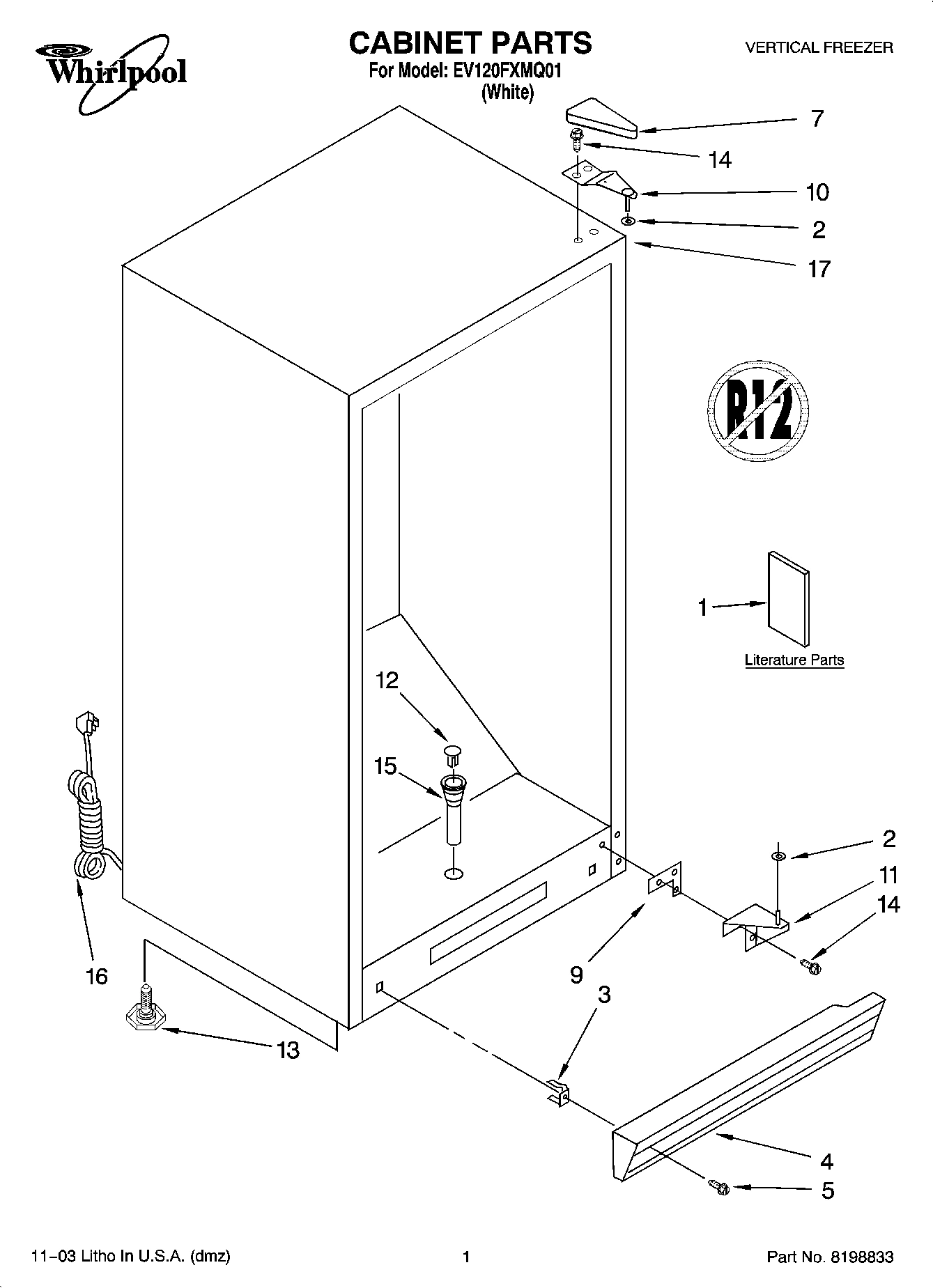 01 - CABINET PARTS