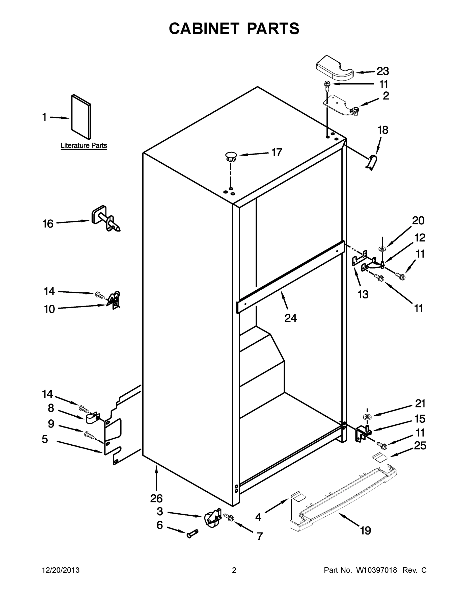 02 - CABINET PARTS