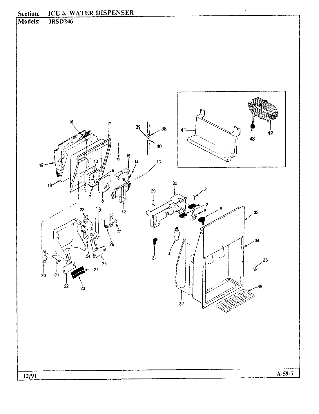 05 - ICE & WATER DISPENSER