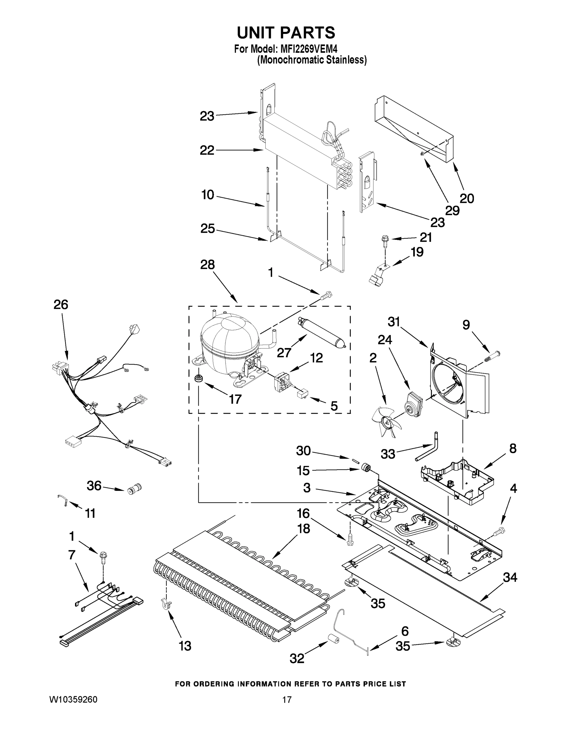 10 - UNIT PARTS
