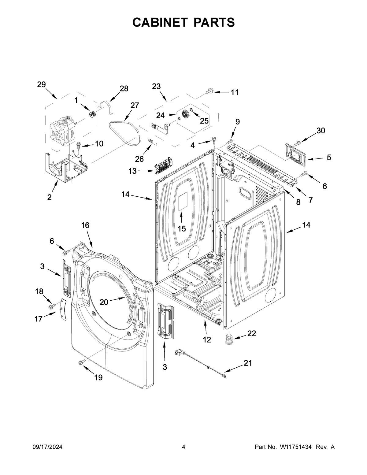 03 - CABINET PARTS