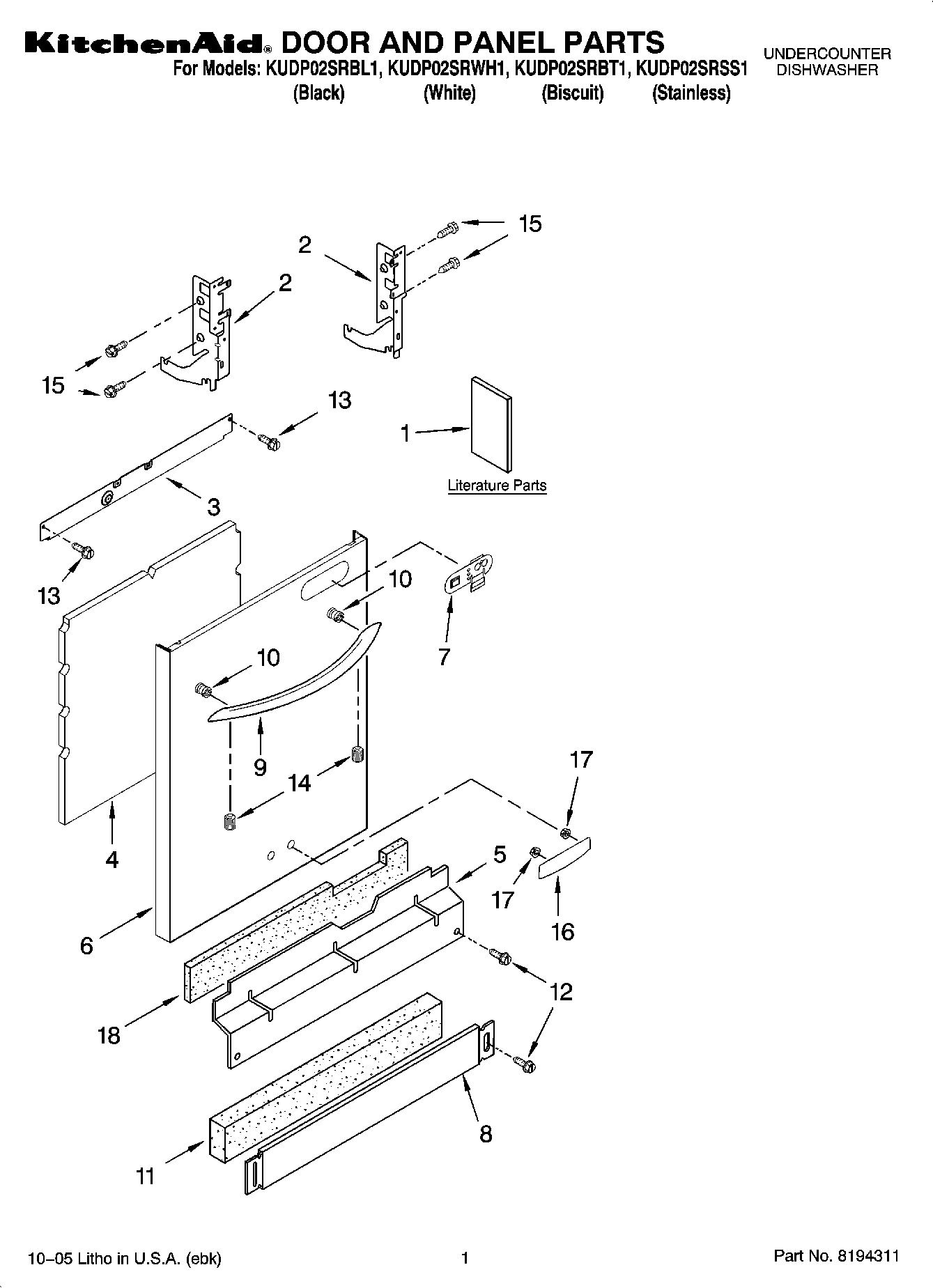 01 - DOOR AND PANEL PARTS