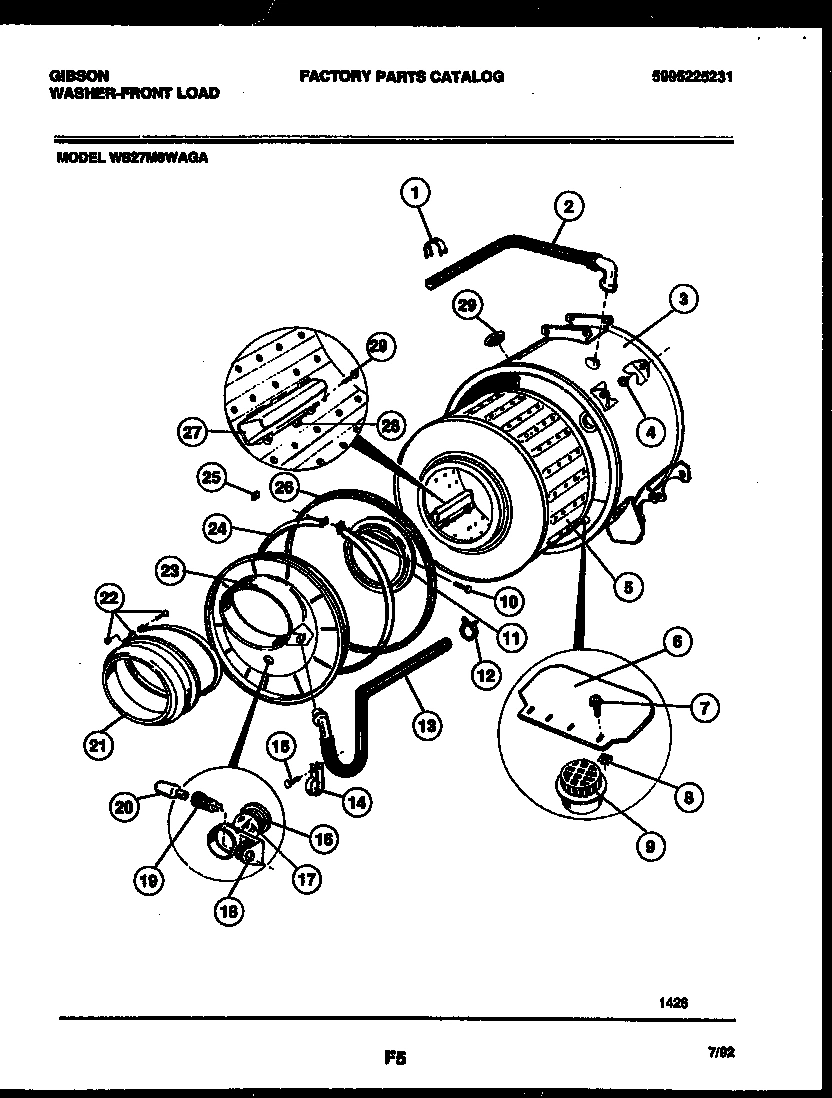 04 - TUB AND COMPONENTS