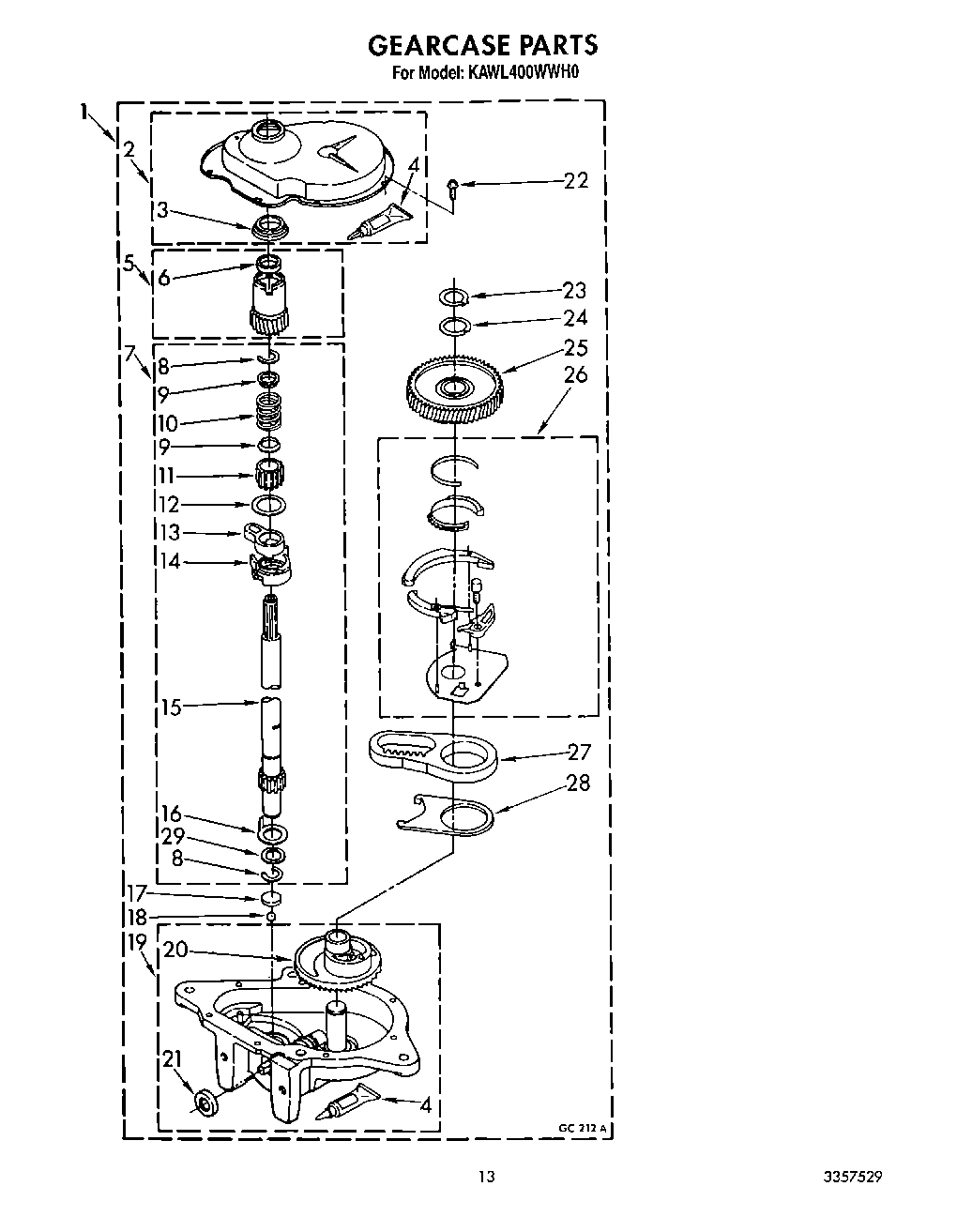 10 - GEARCASE