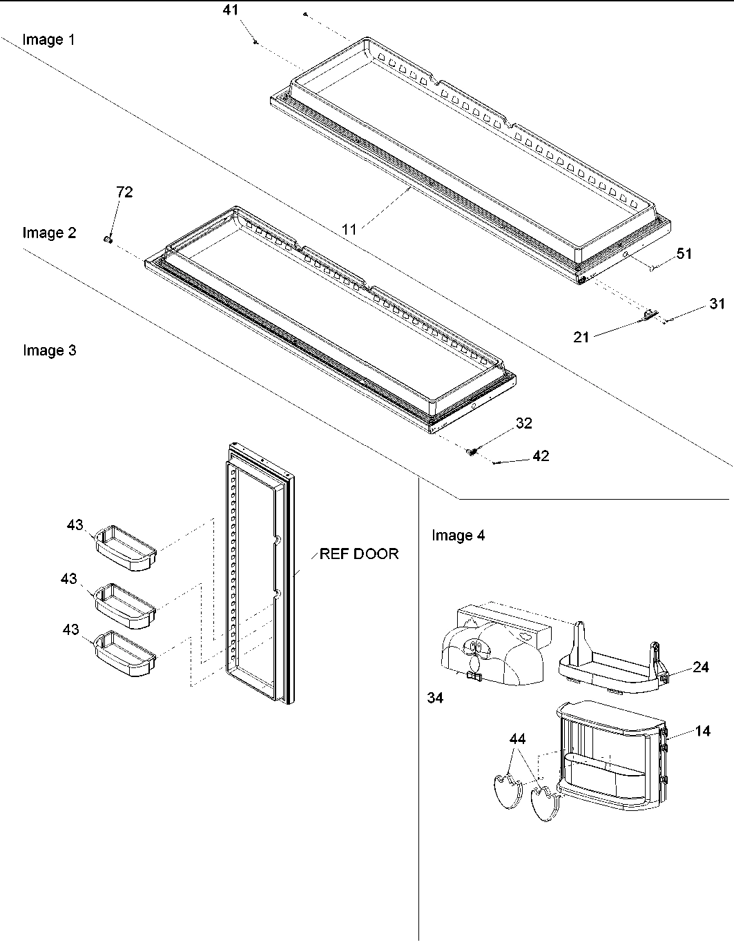 13 - Refrigerator Door