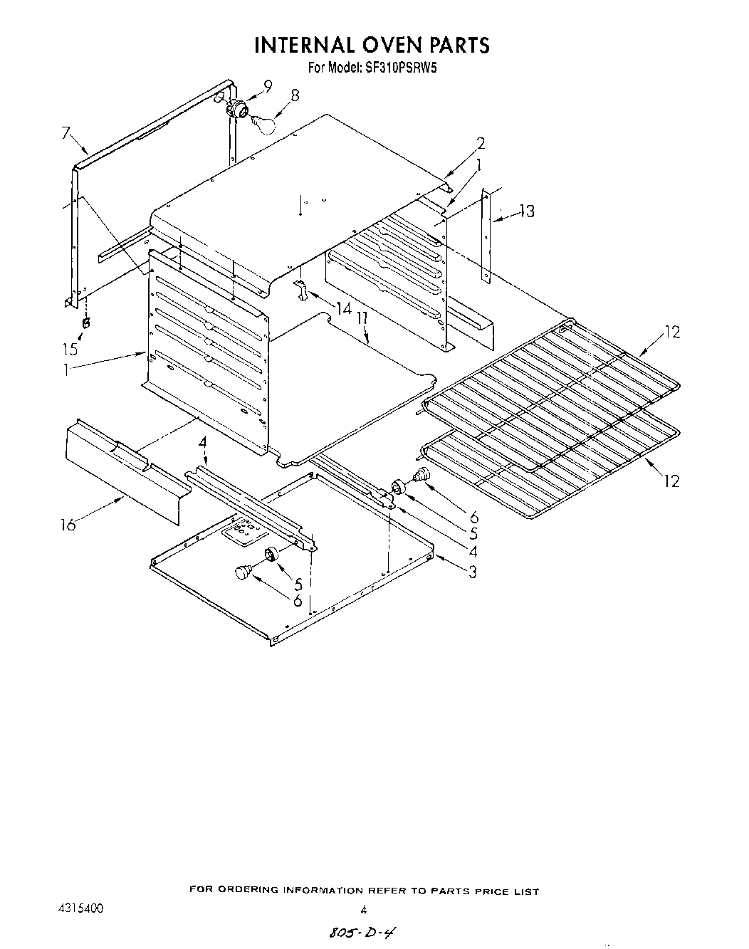 03 - INTERNAL OVEN