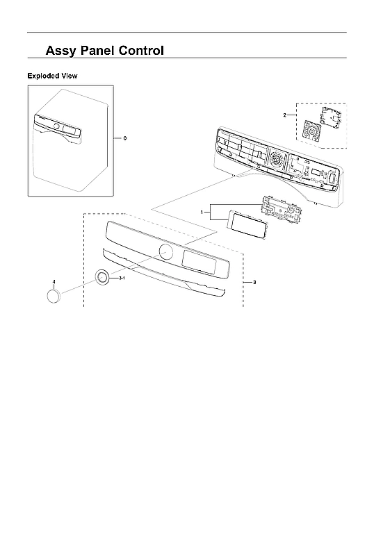 Control Panel Assembly