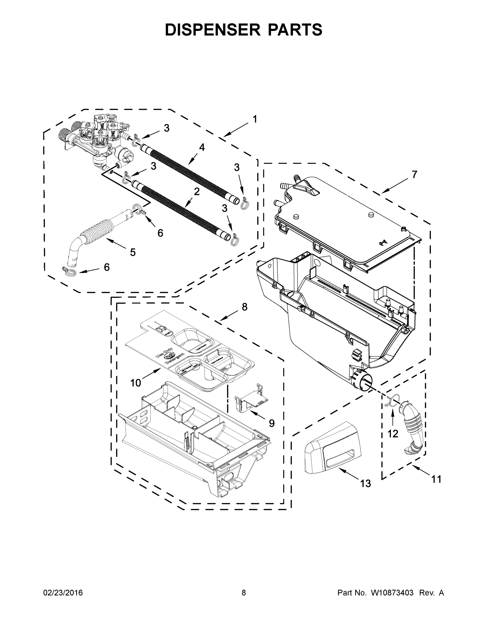 05 - DISPENSER PARTS
