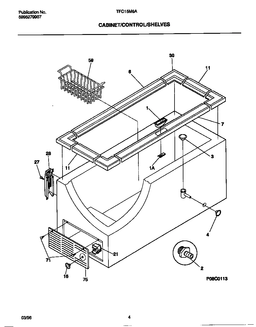 03 - CABINET/CONTROL/SHELVES