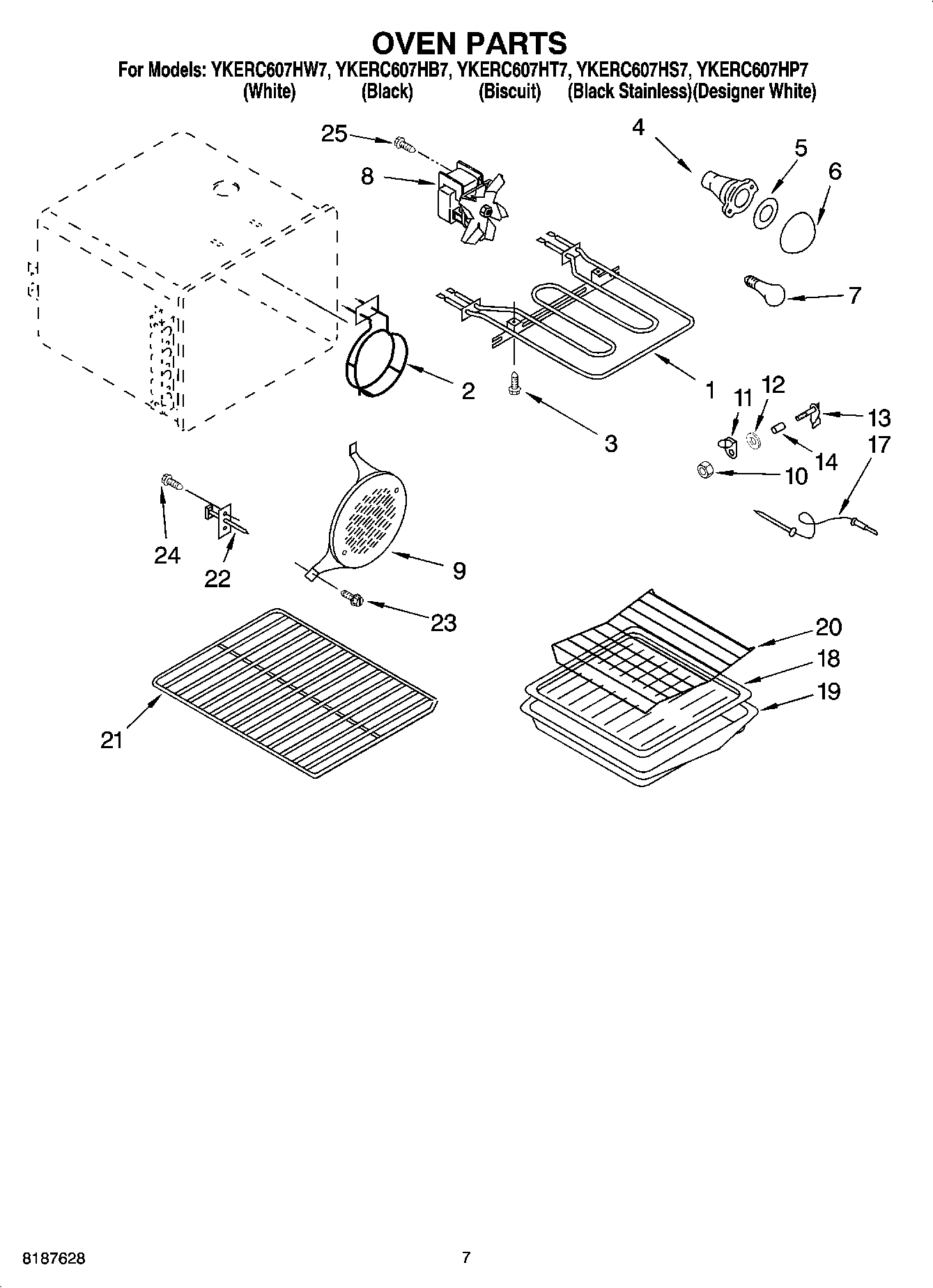 04 - OVEN PARTS