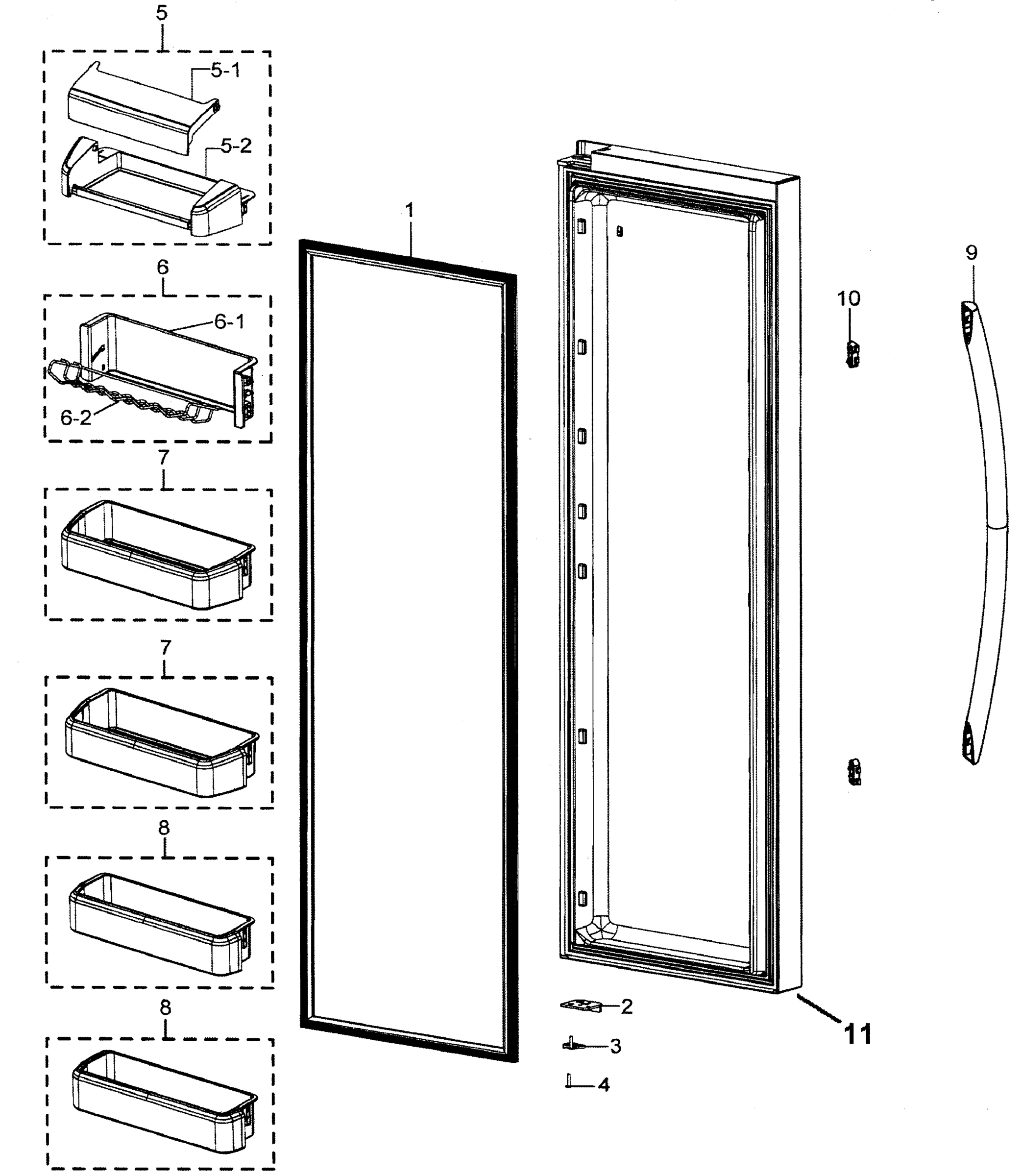 Refrig Door