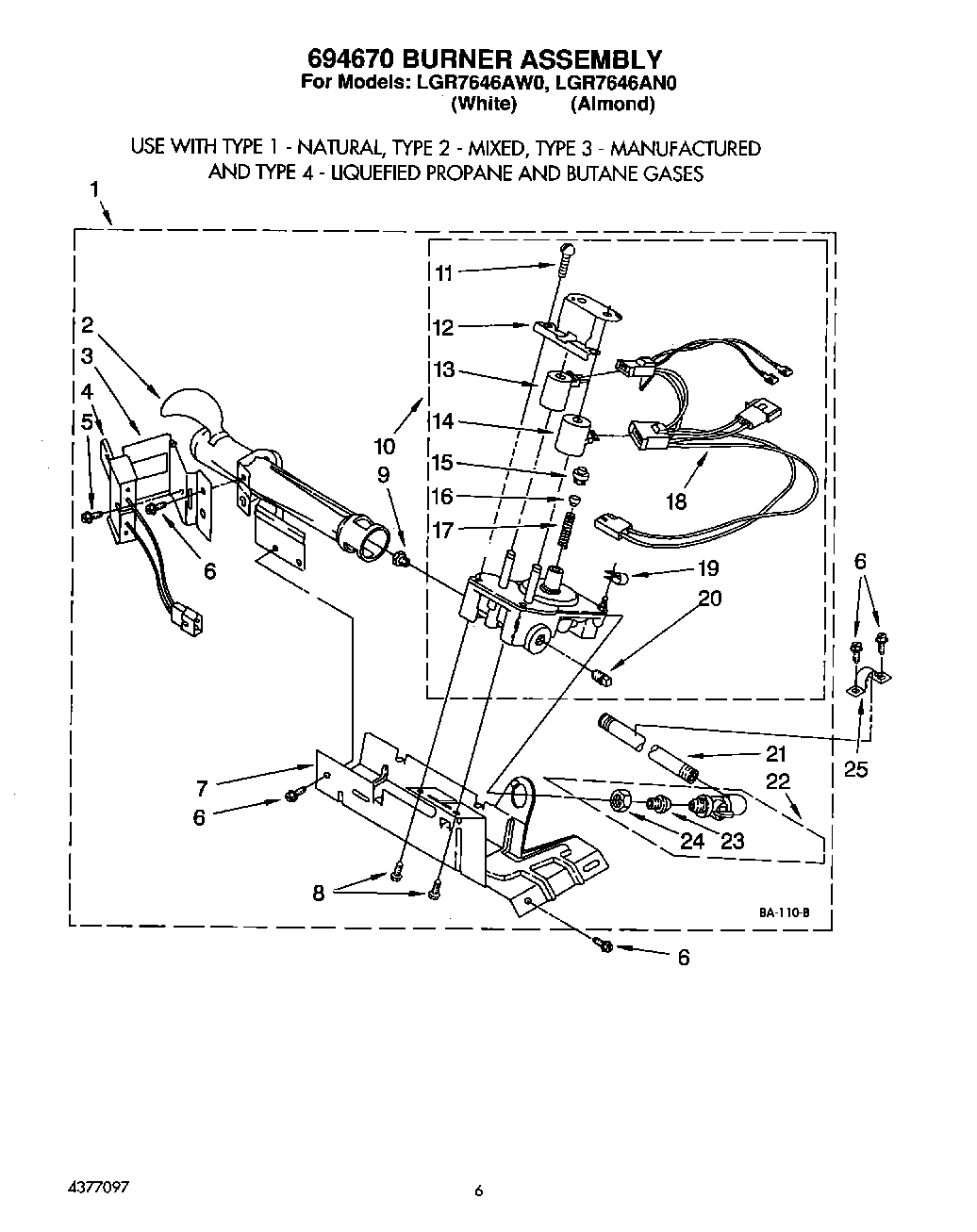 03 - 694670 BURNER
