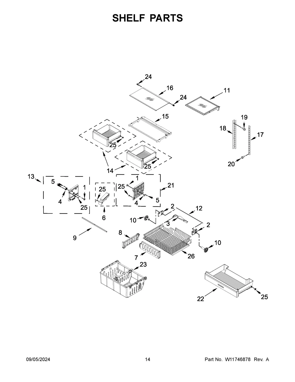 08 - SHELF PARTS