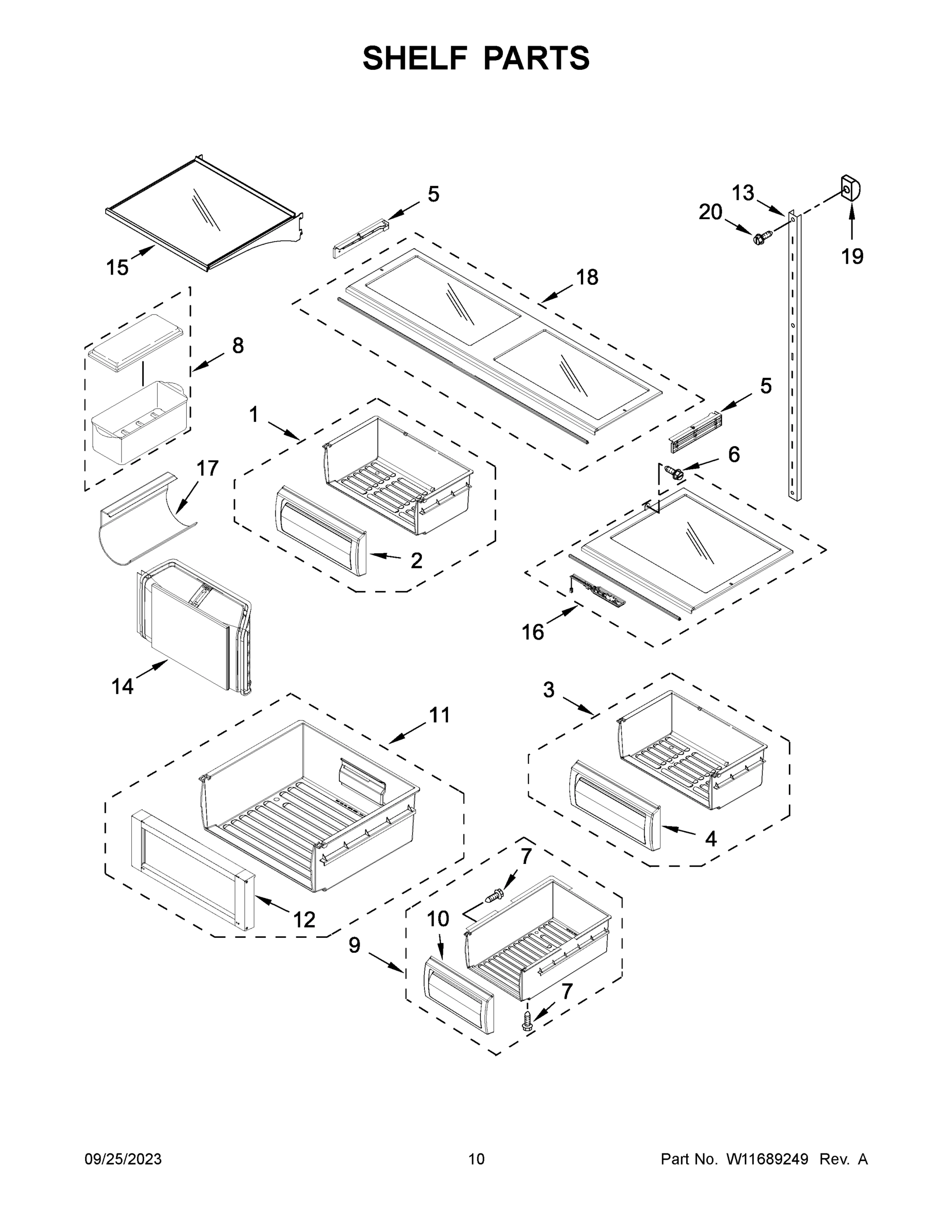 06 - SHELF PARTS