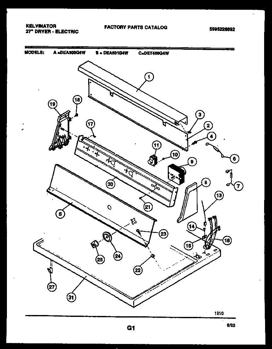 04 - CONSOLE AND CONTROL PARTS