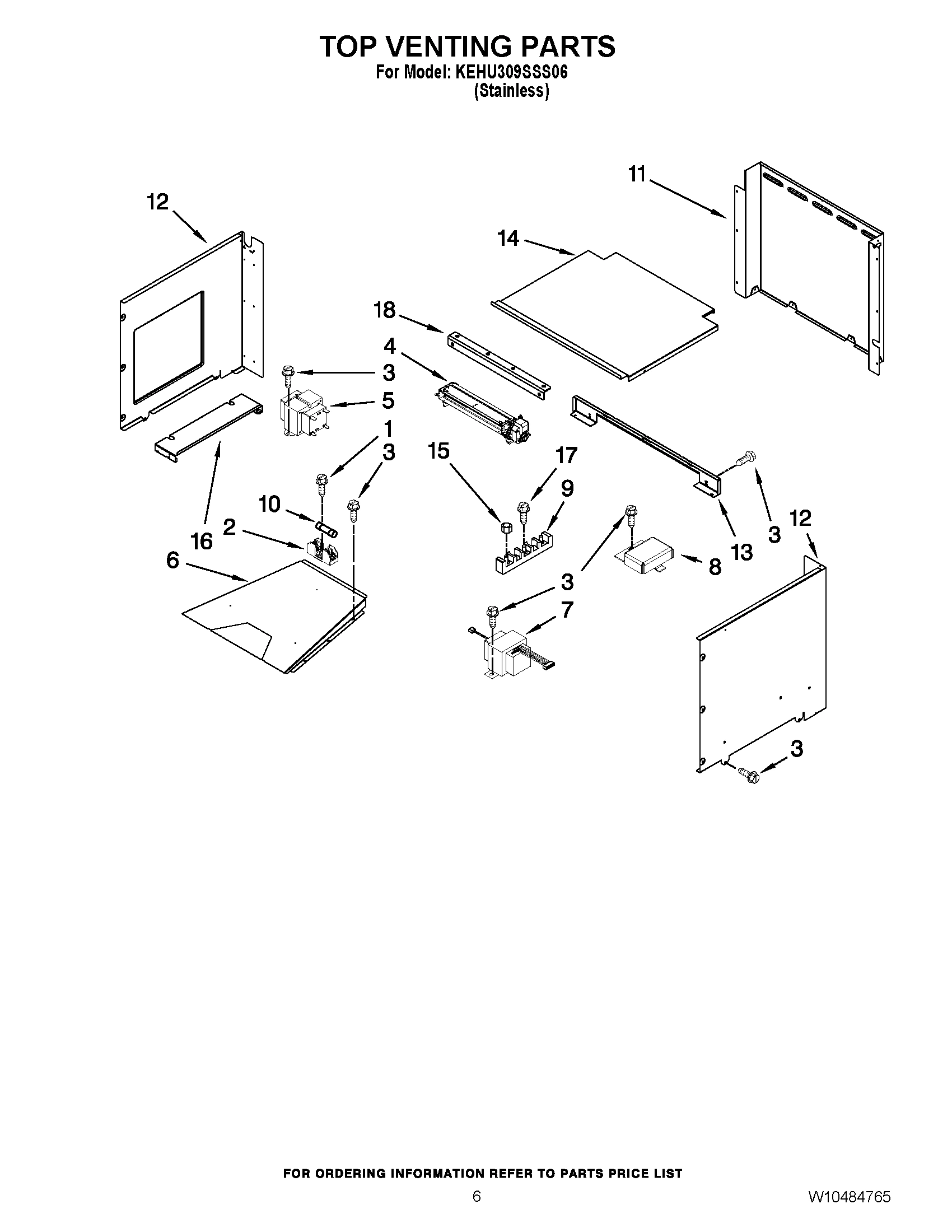 05 - TOP VENTING PARTS