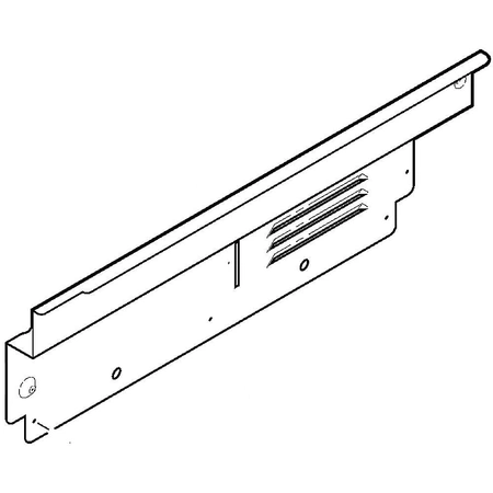 WB07T10497 GE Oven Side Extension Right