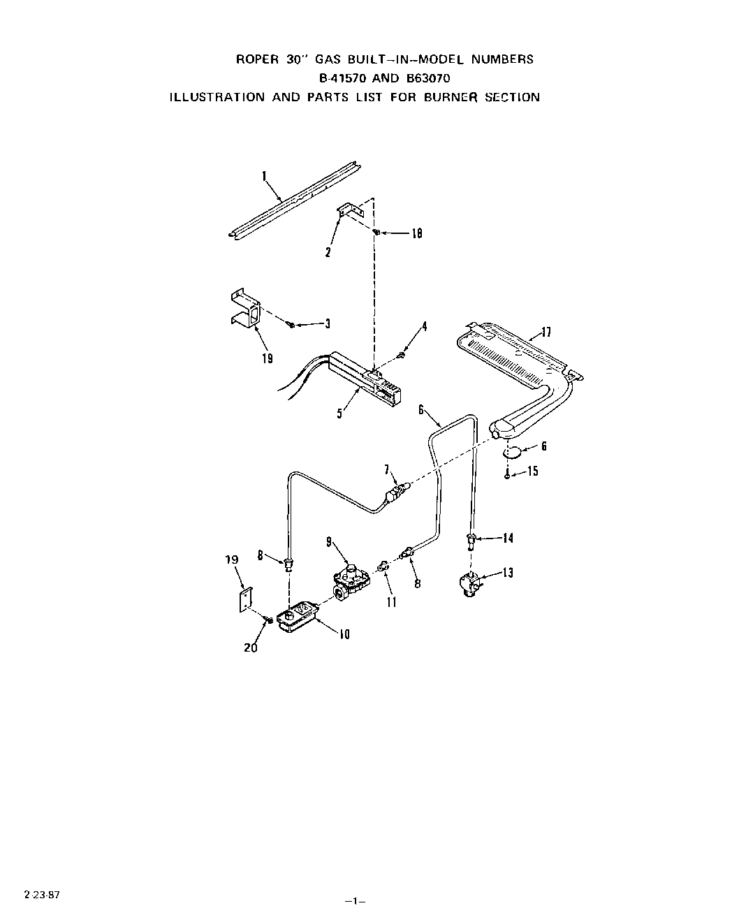 02 - BURNER SECTION