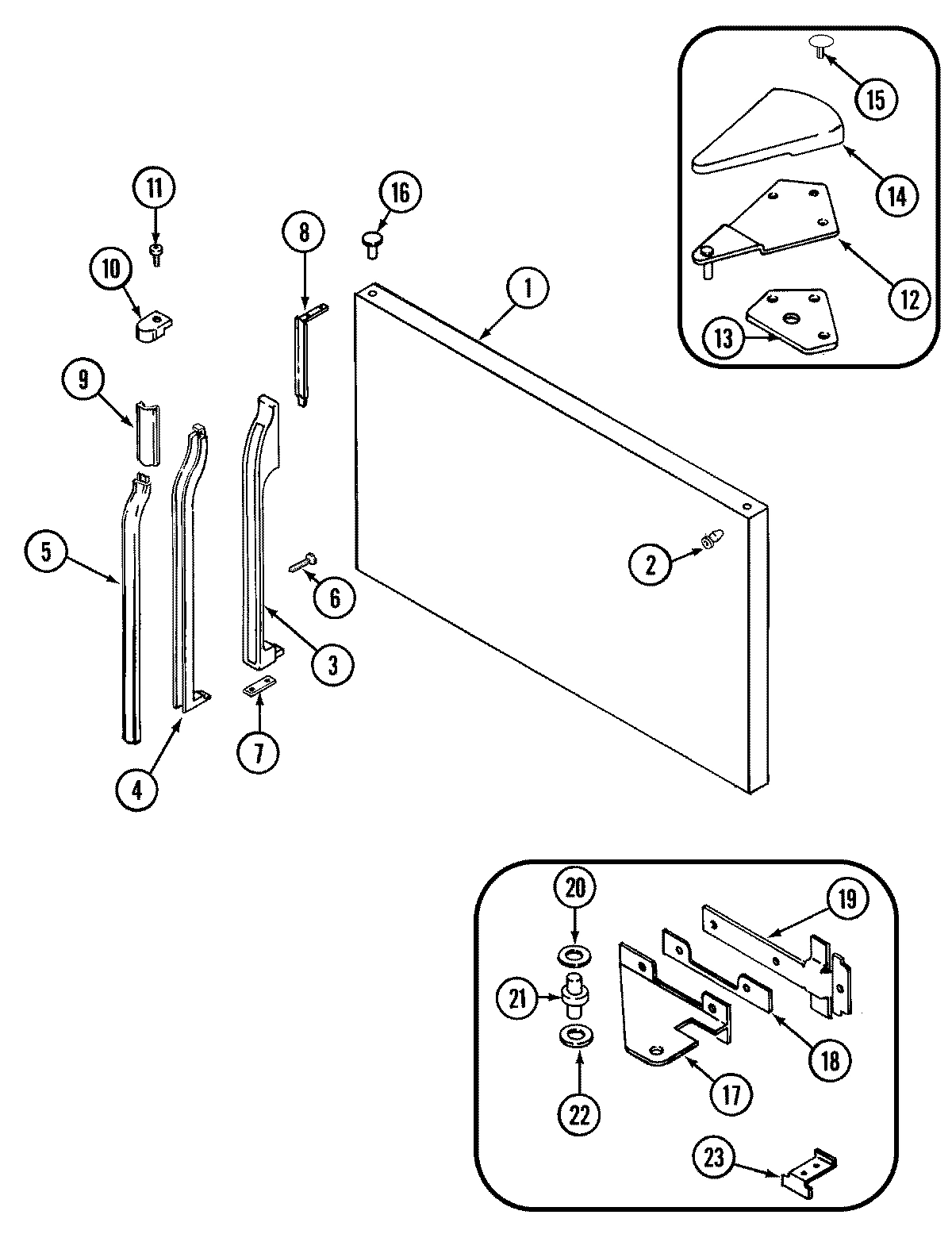 03 - FREEZER OUTER DOOR