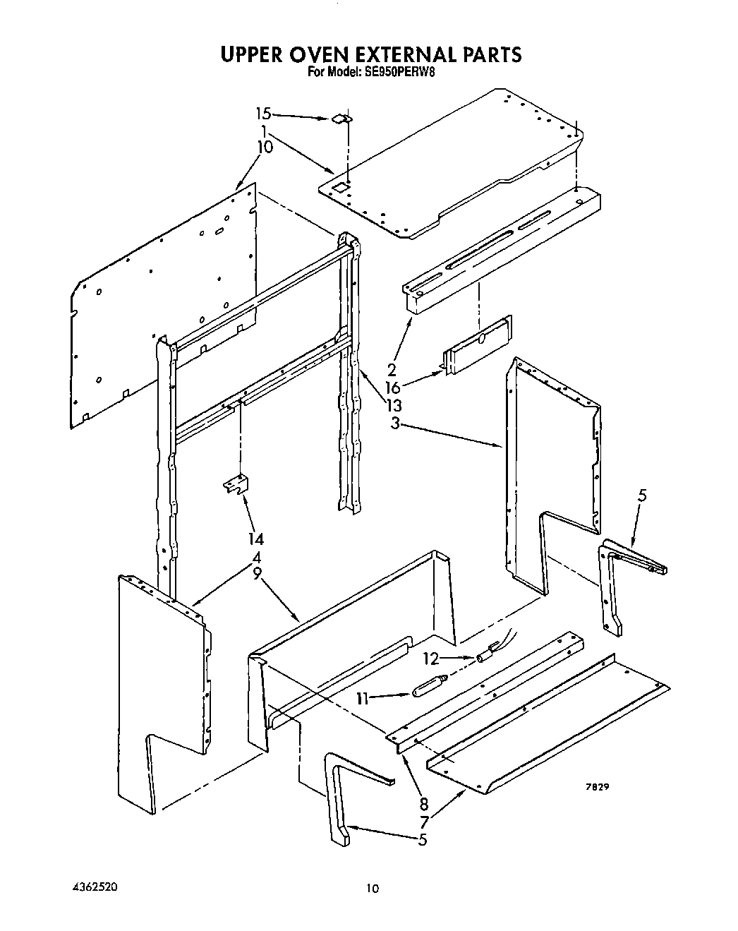 07 - UPPER OVEN EXTERNAL