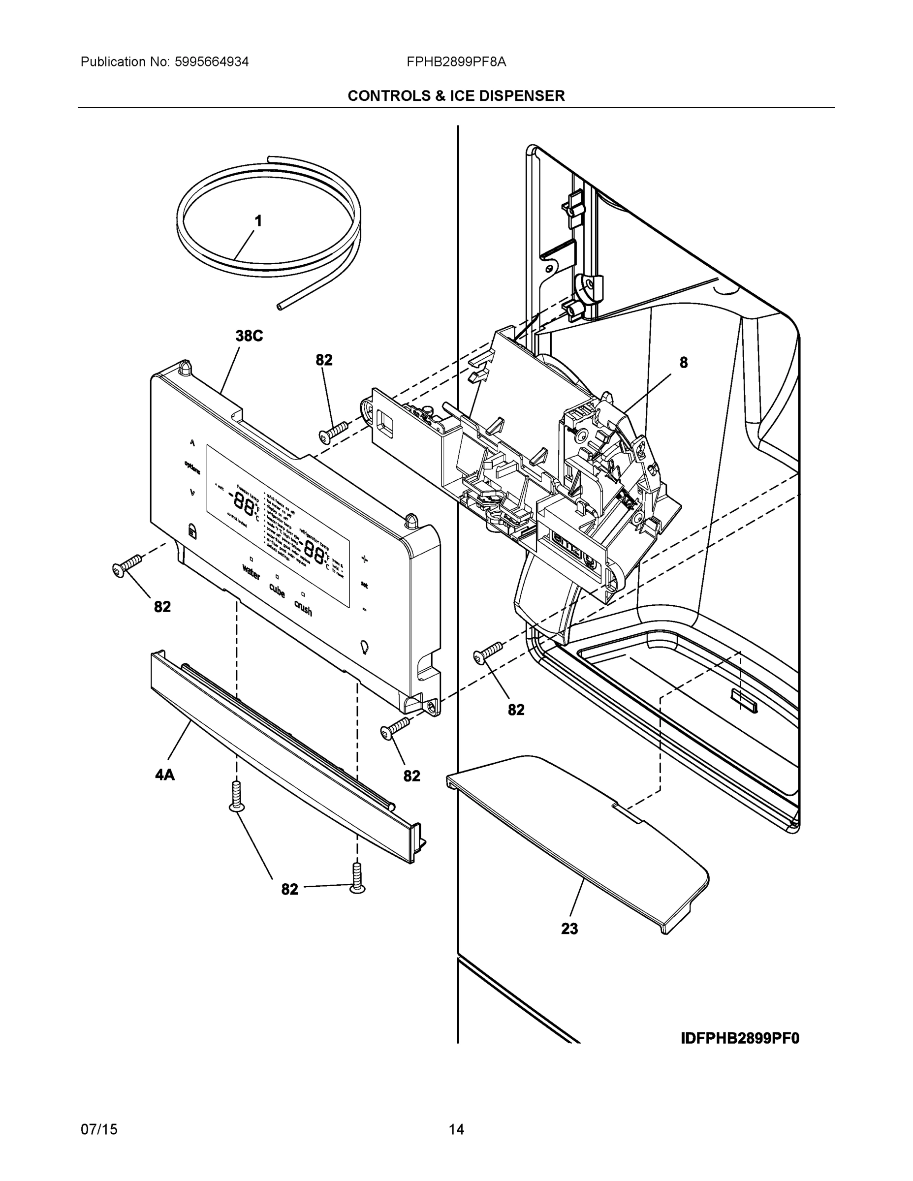 07 - CONTROLS & ICE DISPENSER