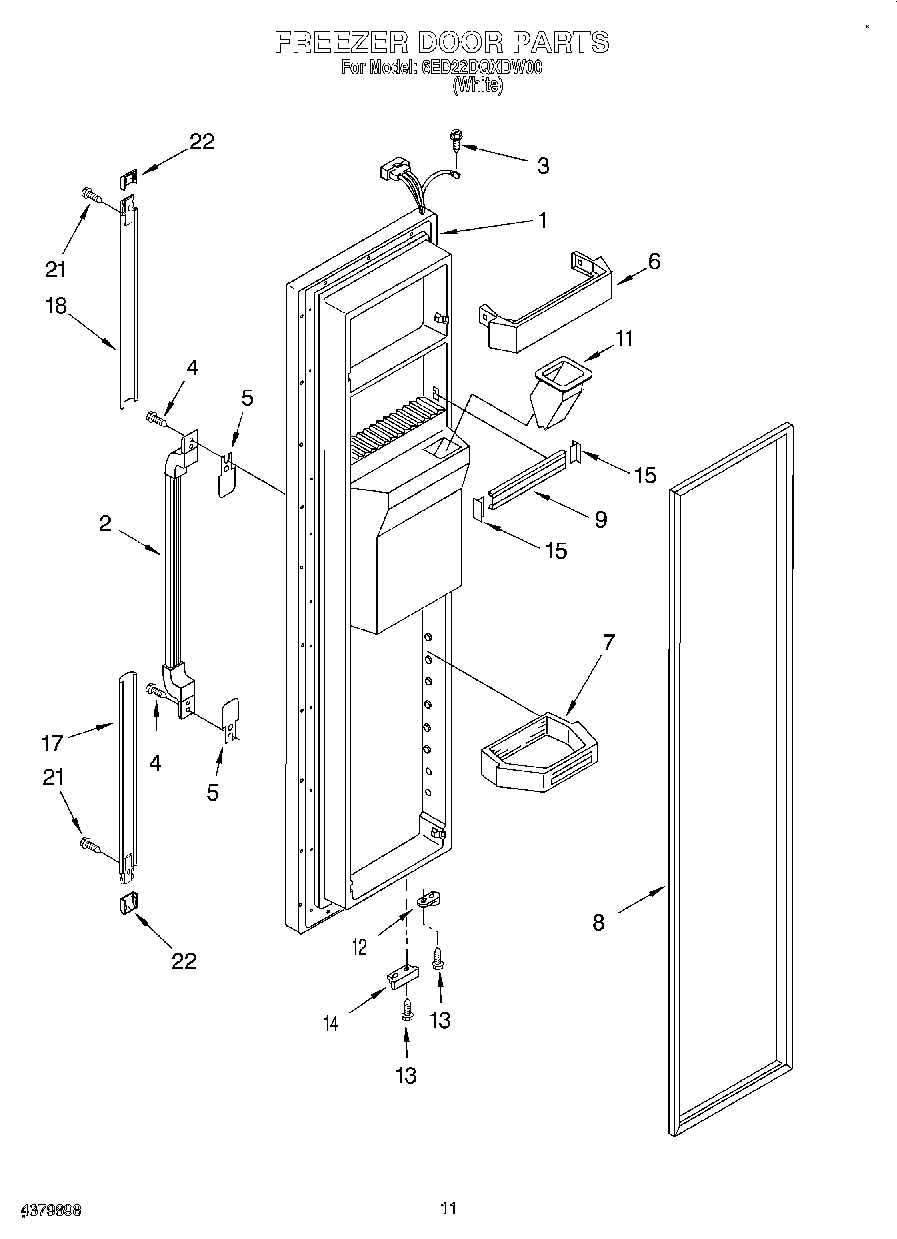 08 - FREEZER DOOR